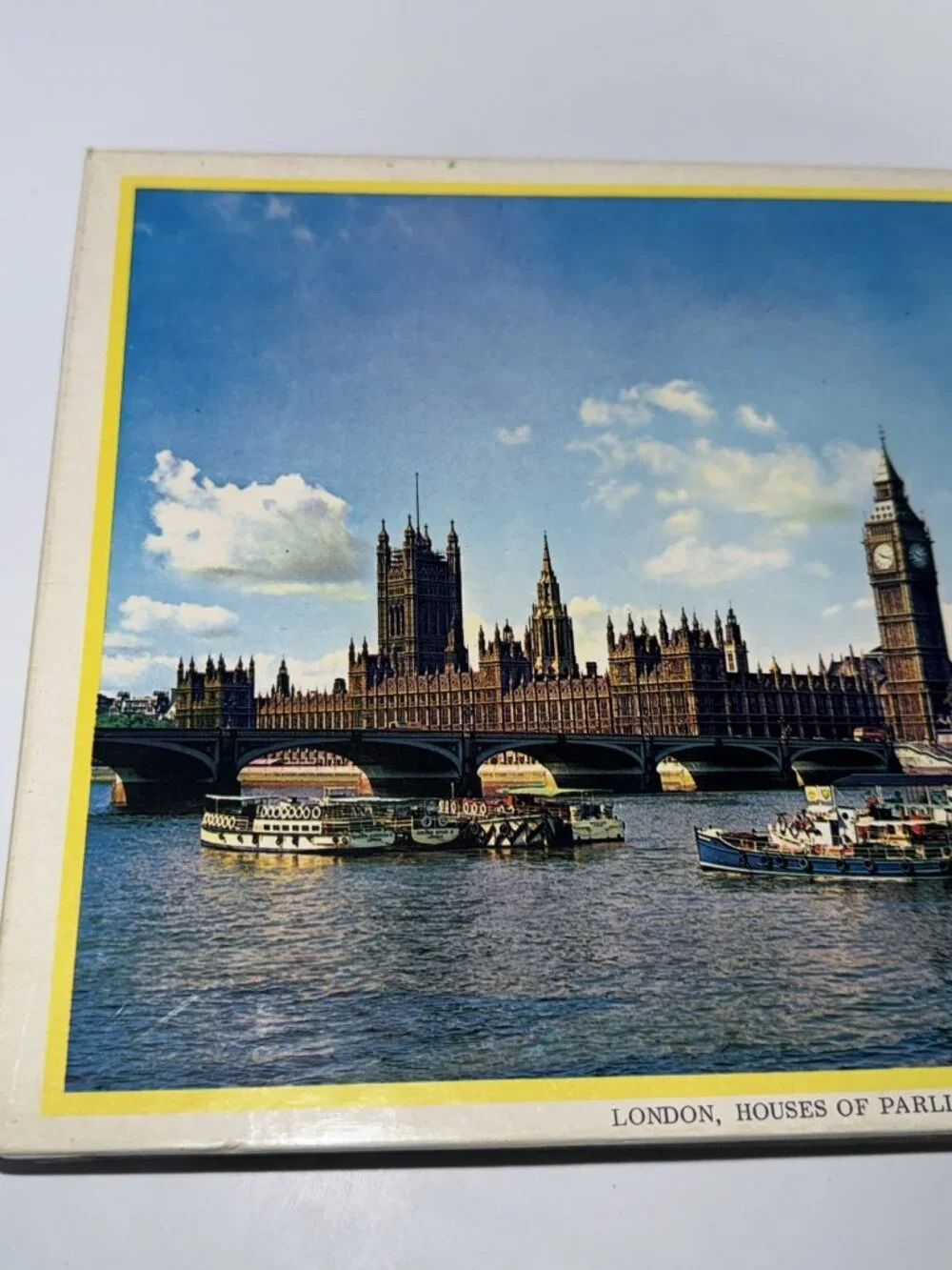Vintage Picture Puzzle London Houses Of Parliament The Pinnacle 500 Pieces